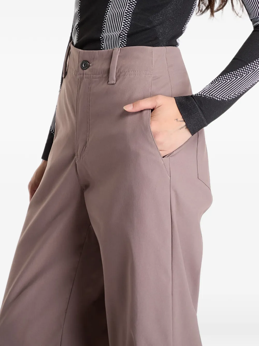 Columbia ROC Tech straight broek Bruin