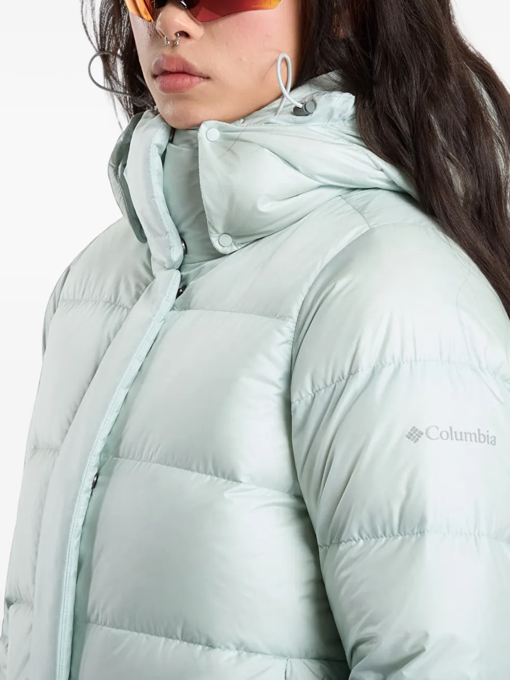 Columbia Amaze Puff jack met capuchon Groen