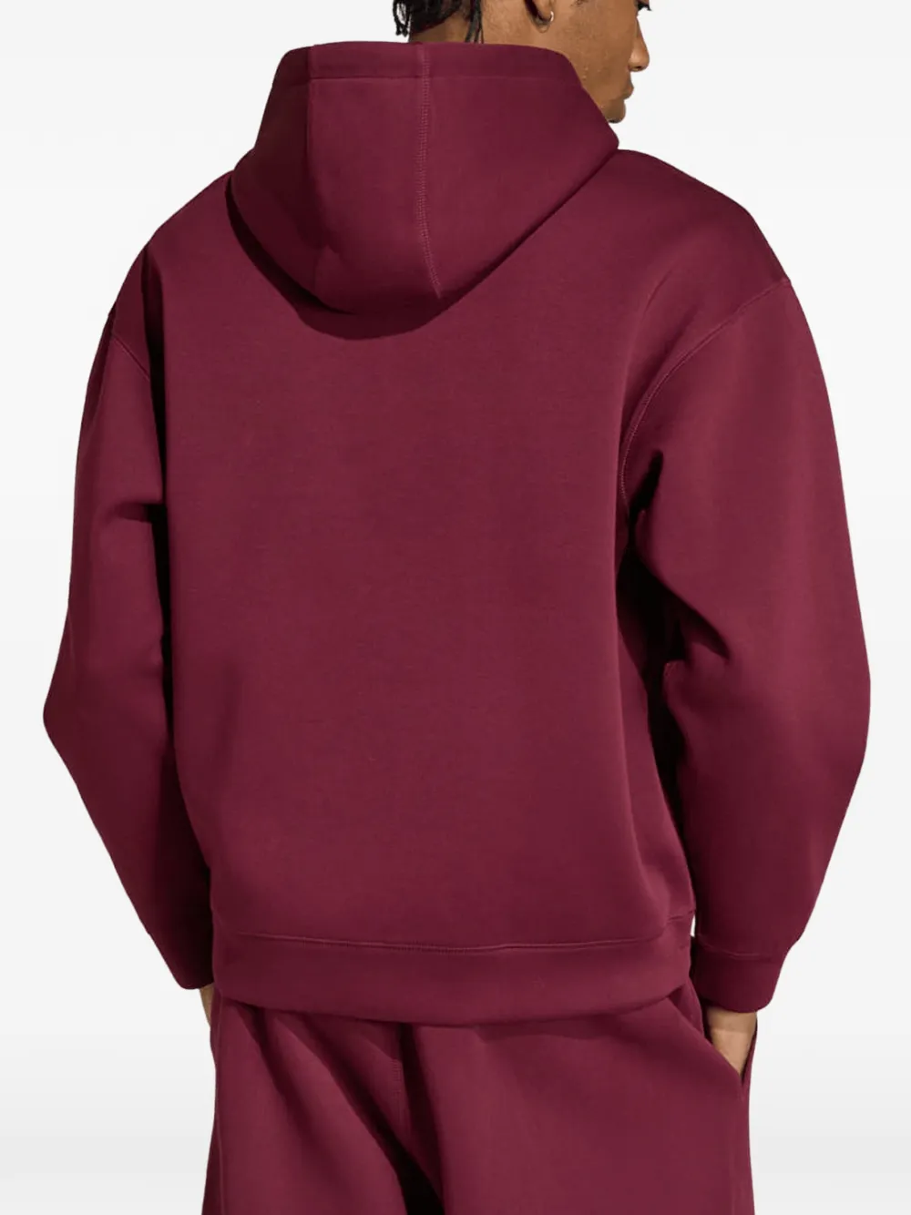 adidas Spacer zip-up hoodie Rood