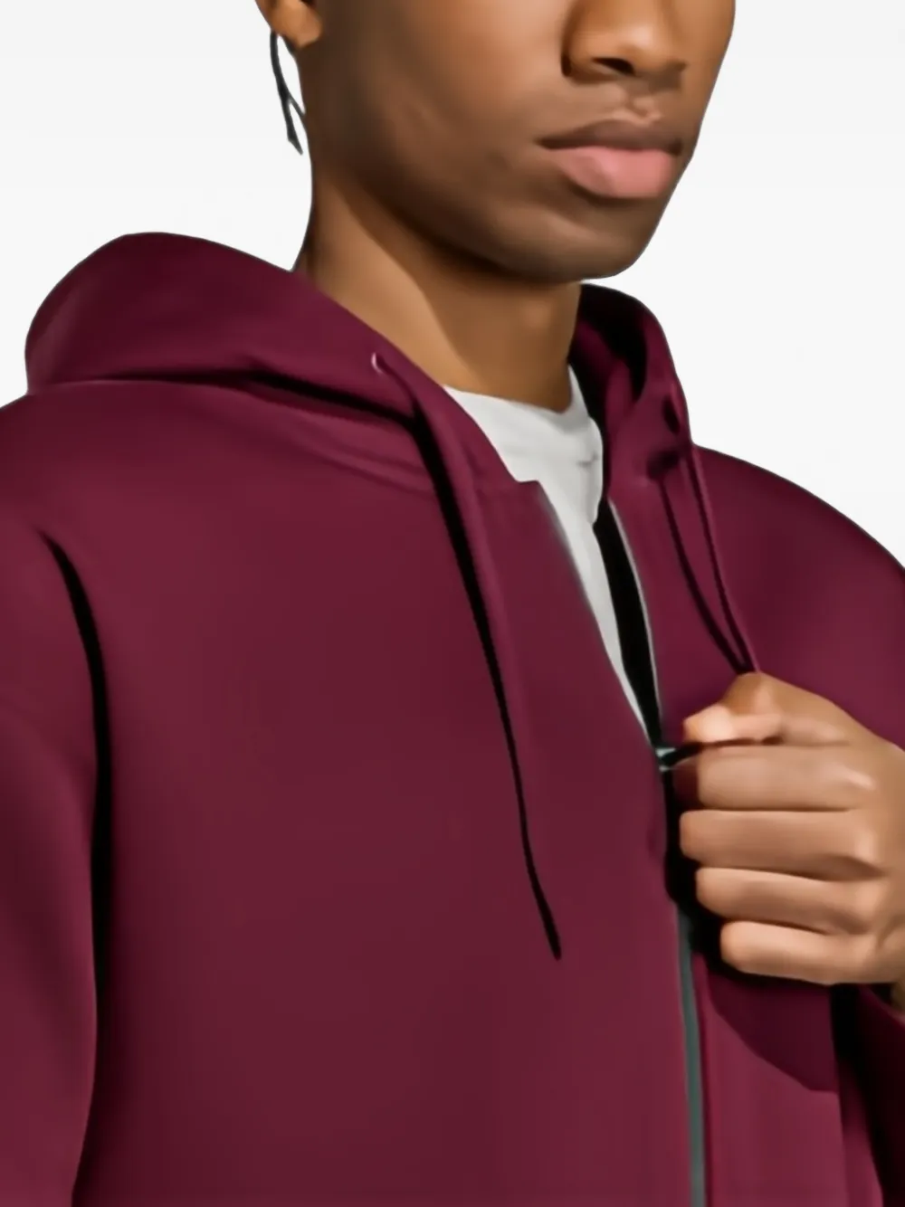 adidas Spacer zip-up hoodie Rood