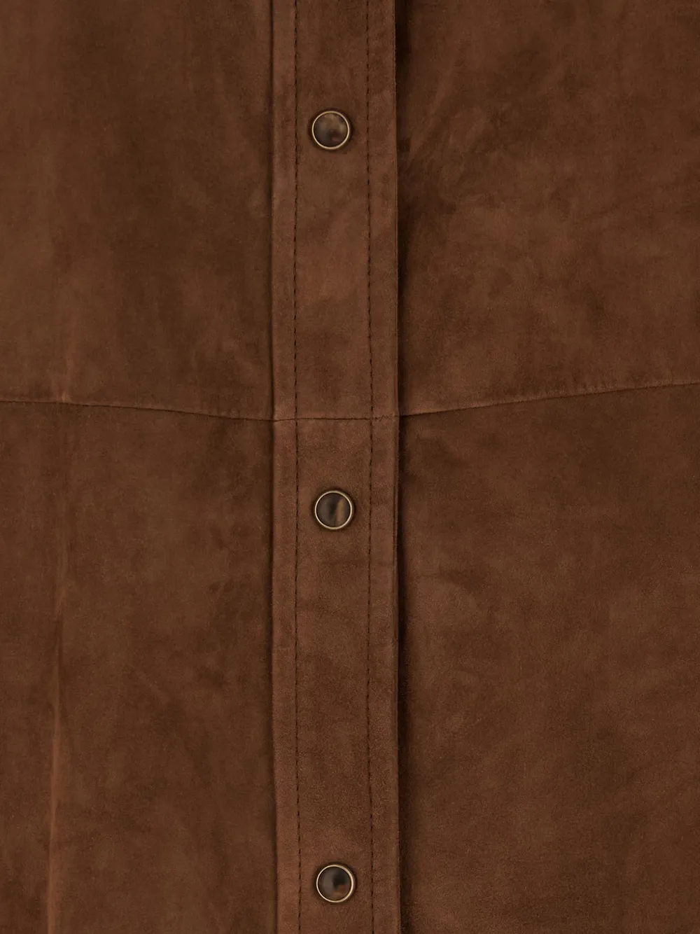 Brunello Cucinelli suede panelled jacket Bruin