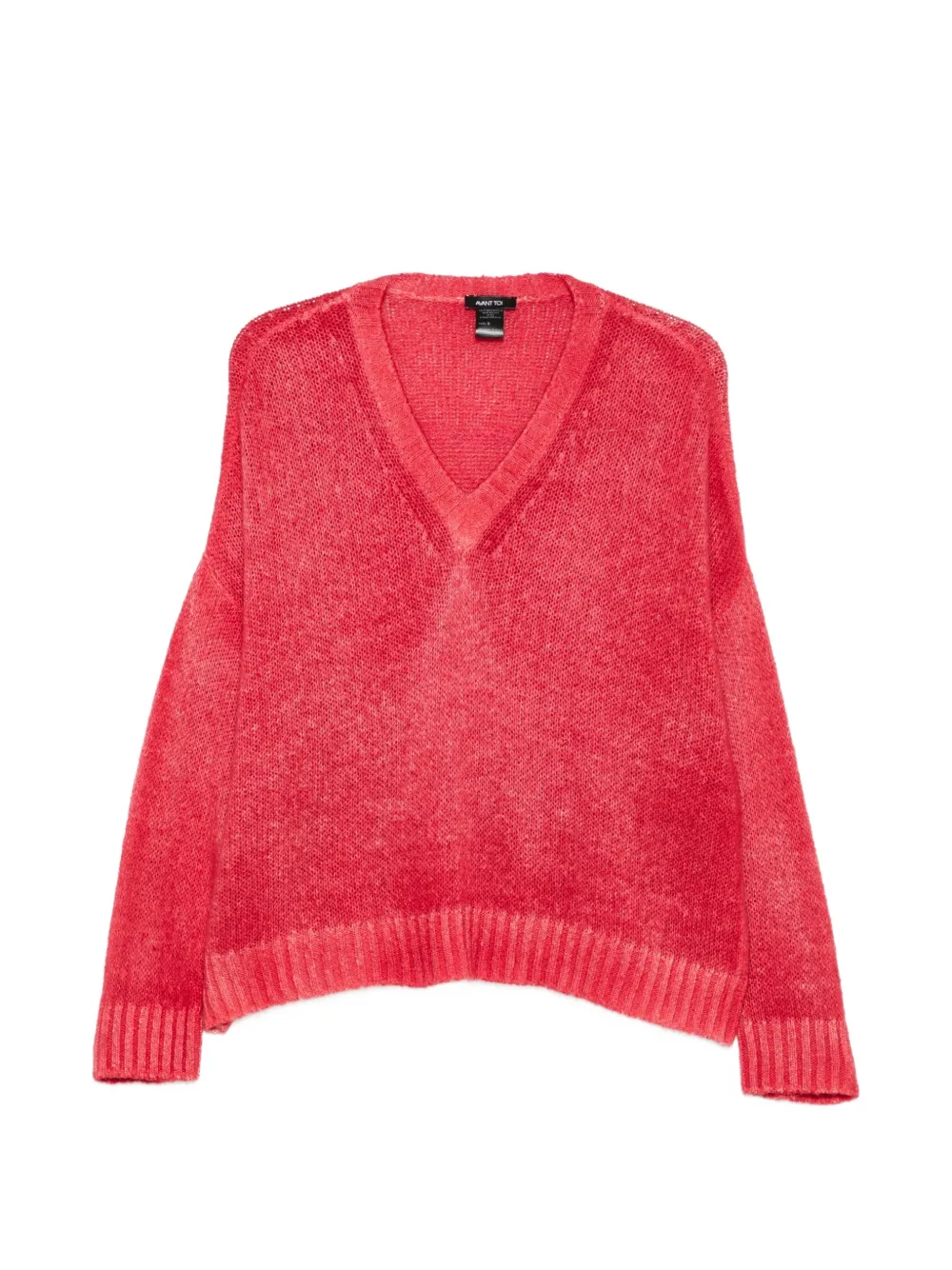Avant Toi V-neck knitted sweater