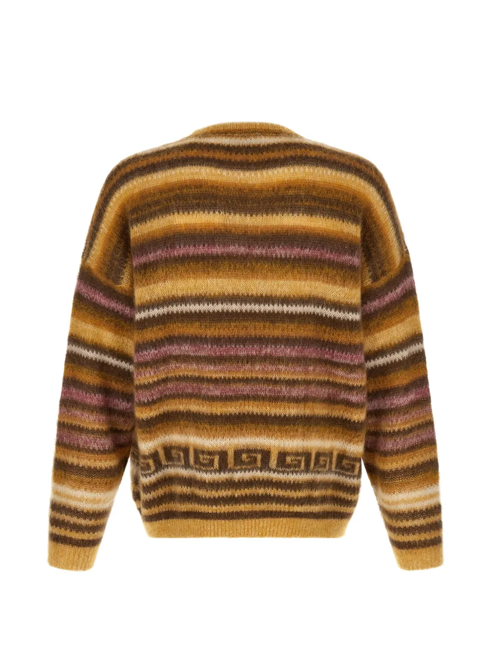 ISABEL MARANT Scolan Brushed-finish Striped Sweater in Brown, view 2