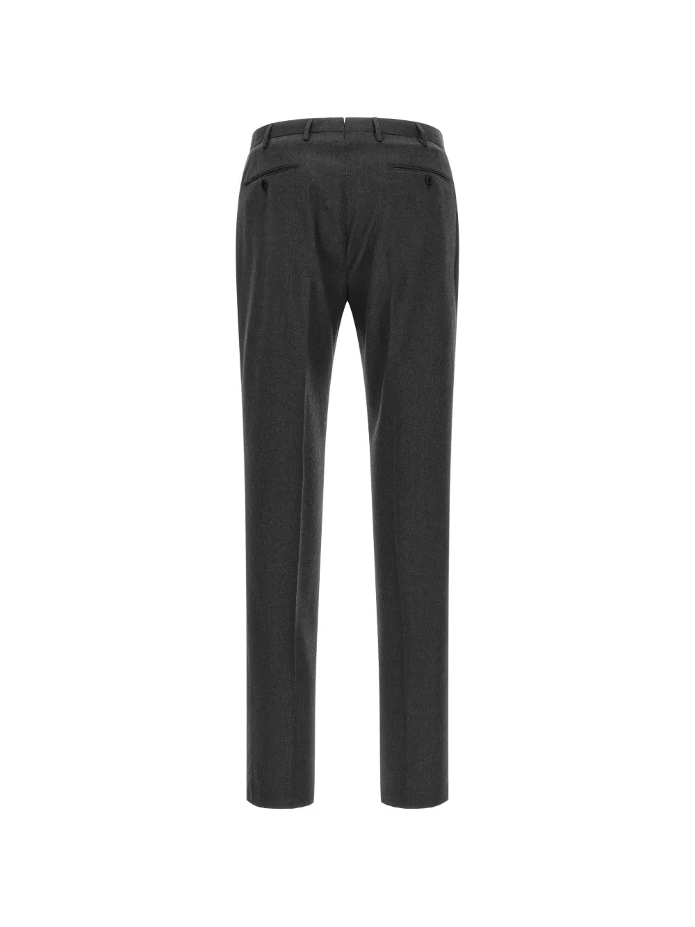 Incotex Straight plooibroek Grijs