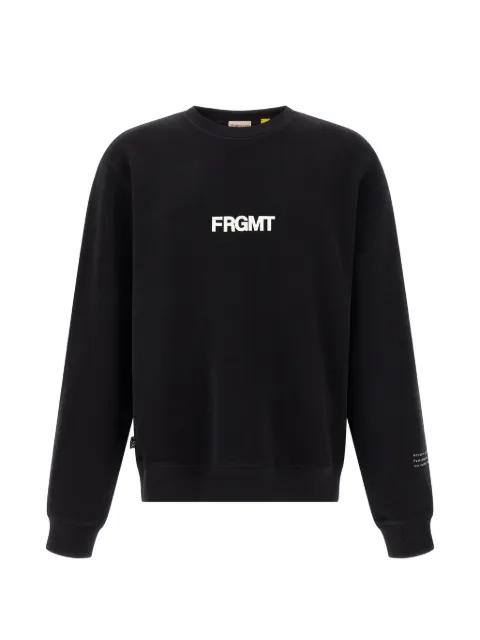 Moncler x Fragment logo-print cotton sweater