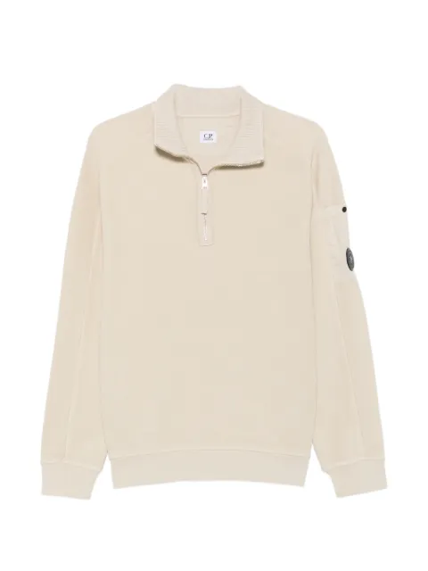 C.P. Company Lens-detail quarter-zip sweater