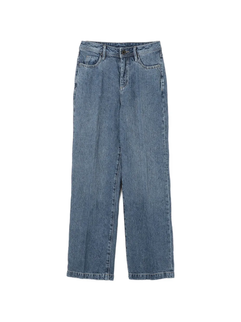 James Perse relaxed-fit linen jeans - Blu