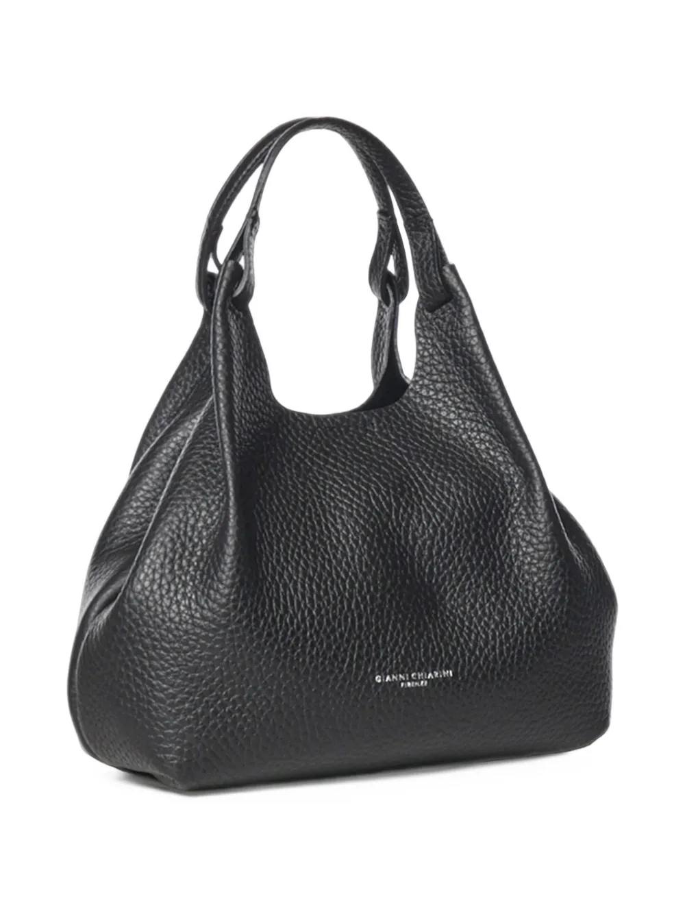GIANNI CHIARINI Medium Dua schoudertas met textuur Zwart