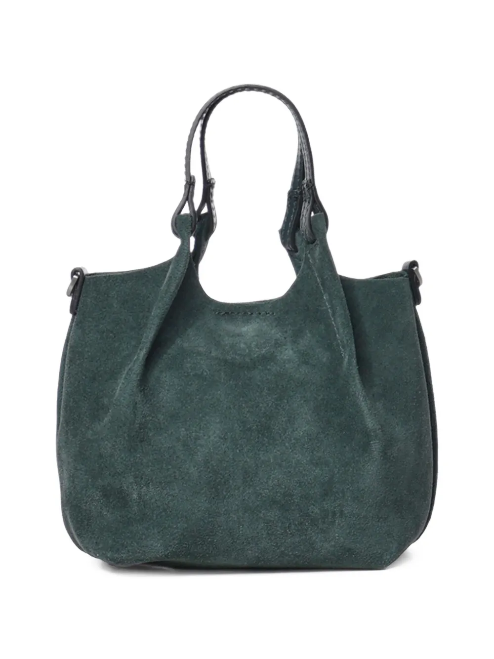 GIANNI CHIARINI Kleine Dua shopper met logo-patch Groen