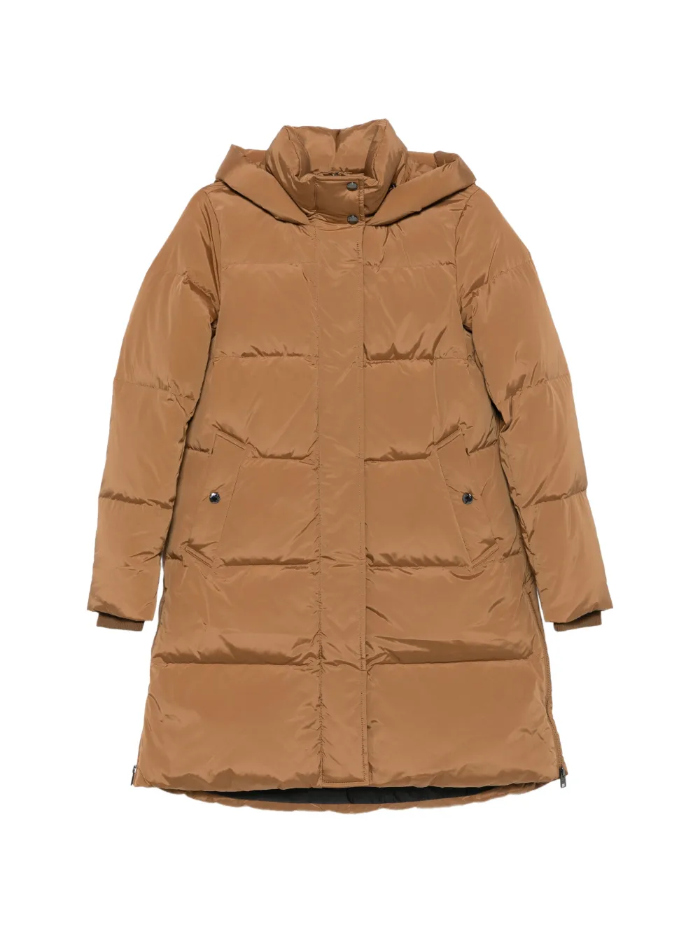 Woolrich hooded padded coat Bruin