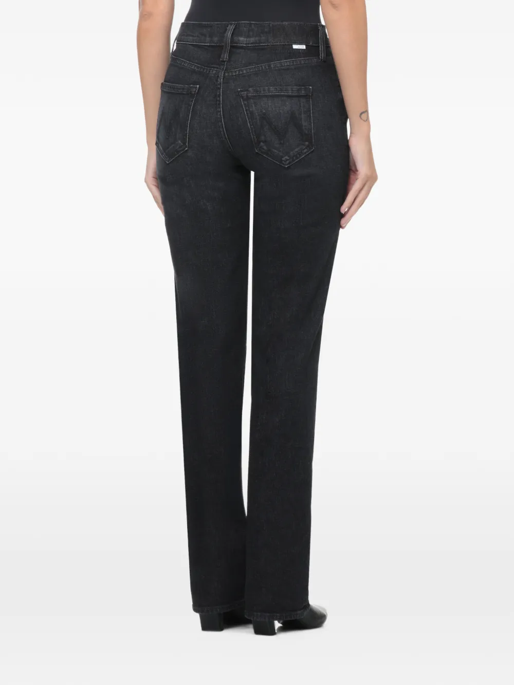 MOTHER The Mid Riser jeans Zwart
