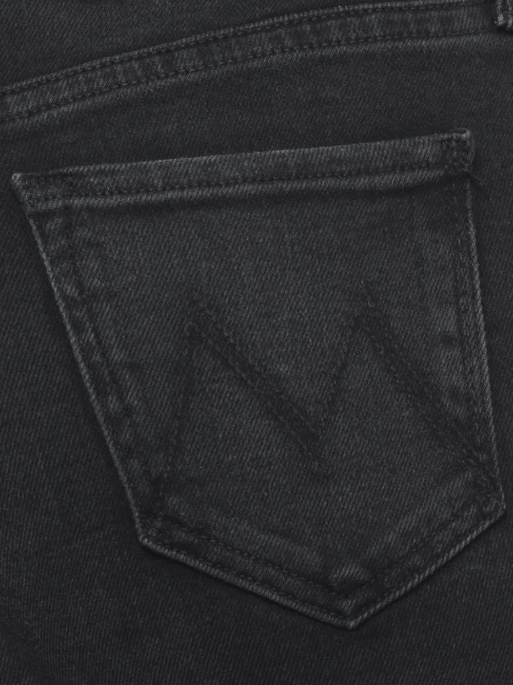 MOTHER The Roller Sneak flared jeans Zwart