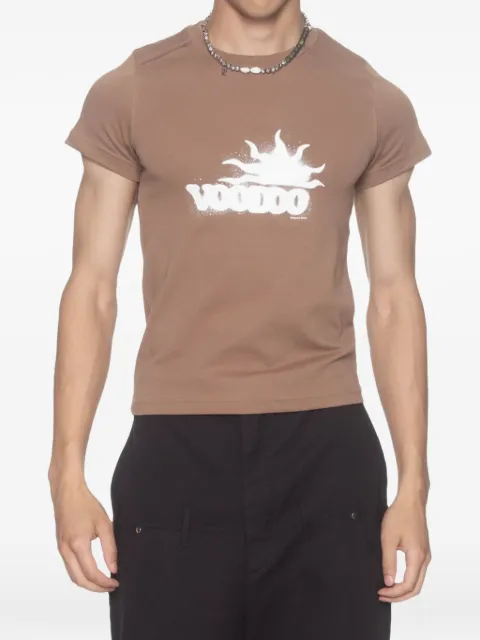 Spencer Badu Voodoo graphic-print fitted T-shirt