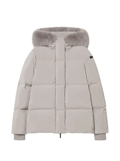 RRD Fly Tubic faux-fur trim hooded jacket