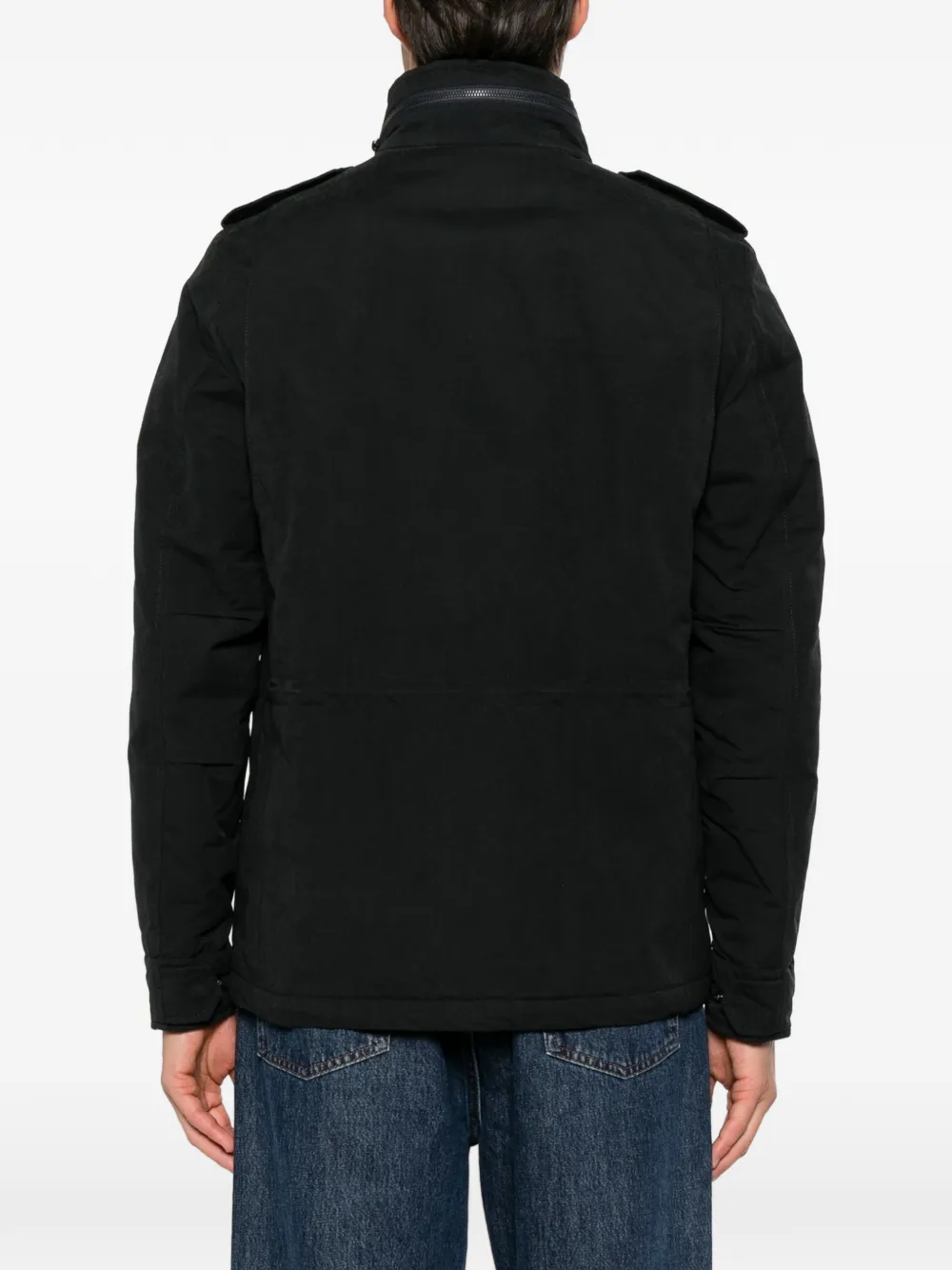 ASPESI Minifield four-pocket epaulette jacket Blauw