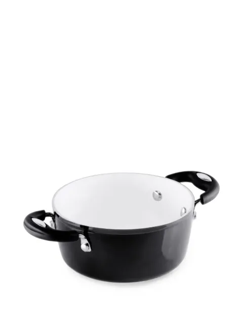 Bialetti polished-finish twin-handle casserole dish