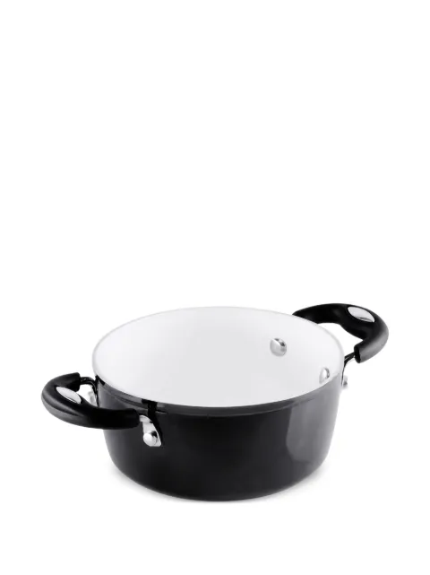 Bialetti polished-finish twin-handle casserole dish