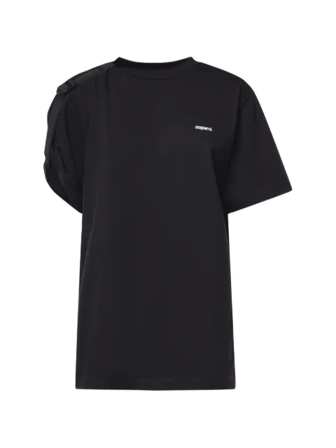 Coperni buckle-detail logo-print T-shirt