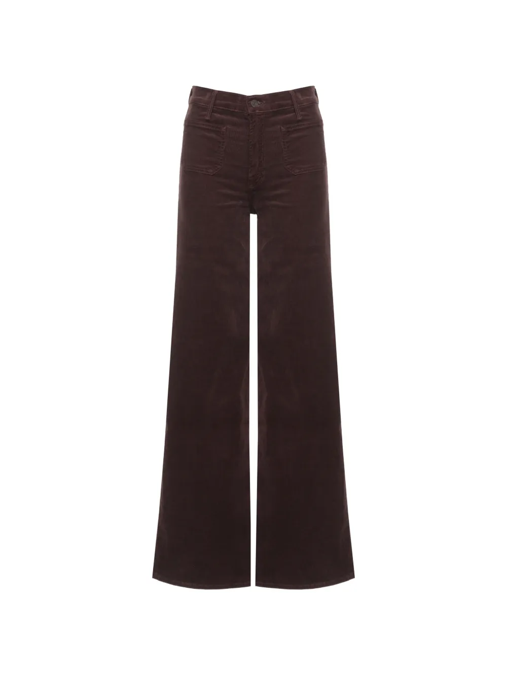 MOTHER The Patch Pocket corduroy trousers - Marron