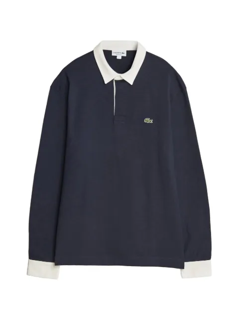 Lacoste relaxed fit jersey rugby polo shirt