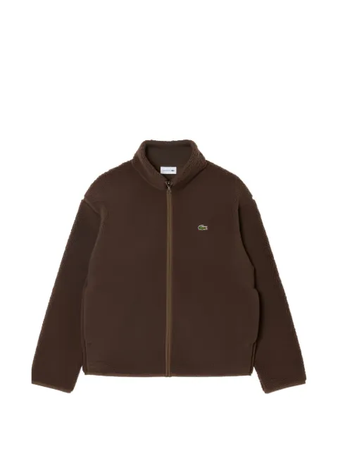 Lacoste high neck sherpa jacket