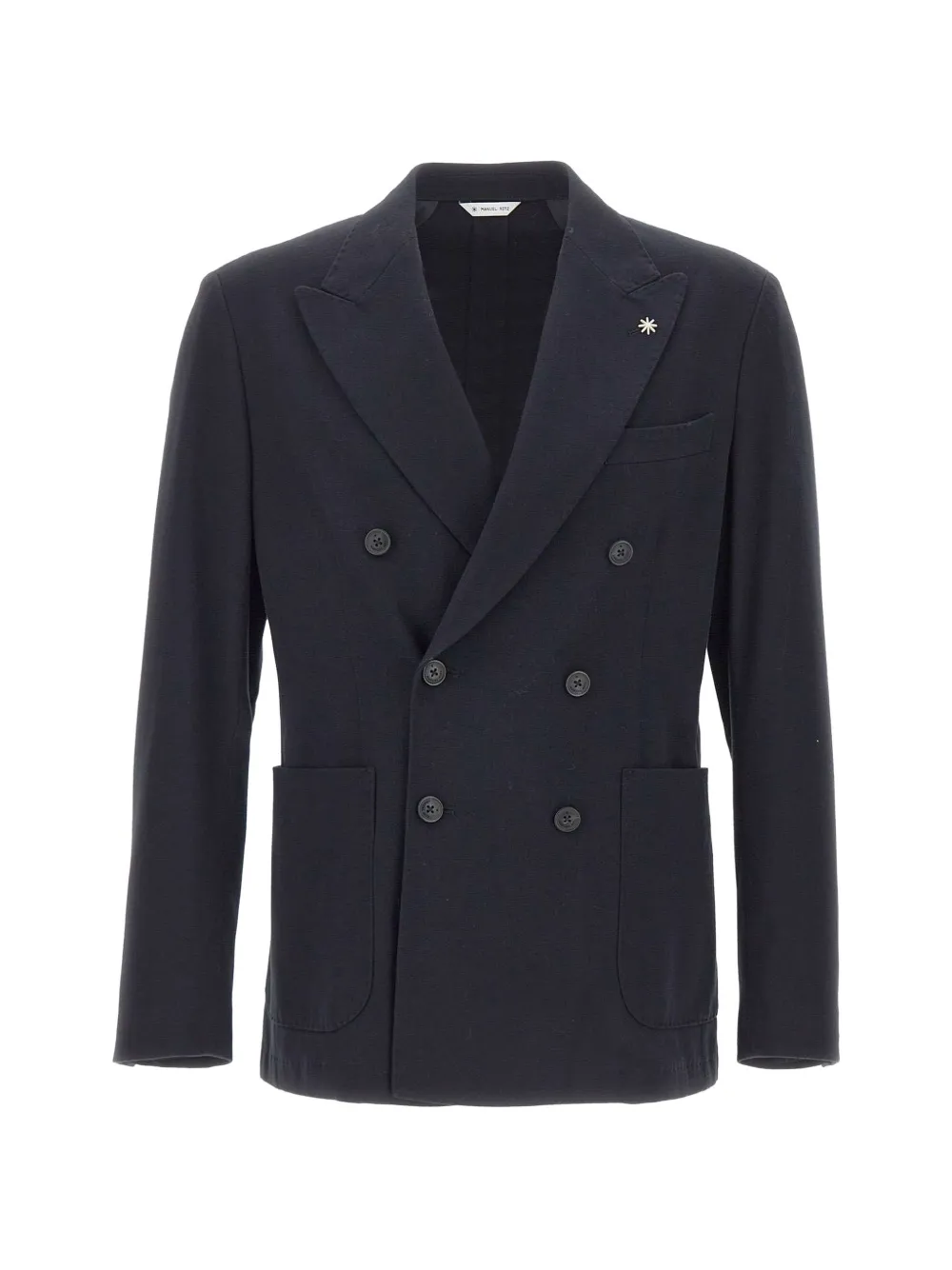Manuel Ritz double-breasted blazer - Blau