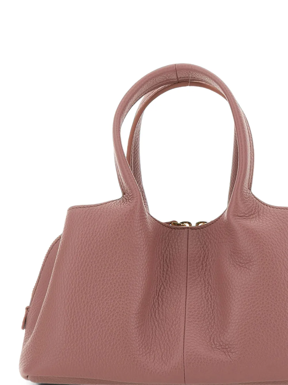 Coccinelle Kleine Nell shopper van getrommeld leer Roze