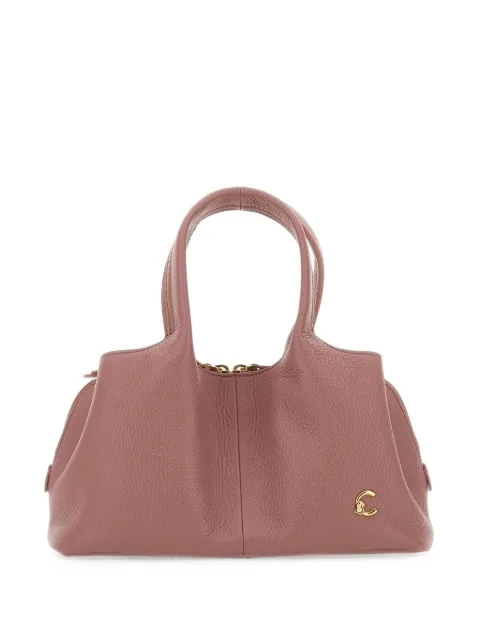 Coccinelle small Nell tumbled leather tote bag