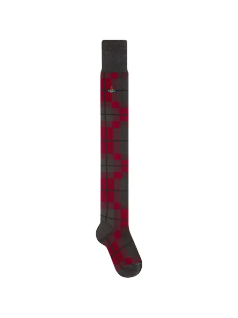 Vivienne Westwood 로샤론 타탄 패턴 양말