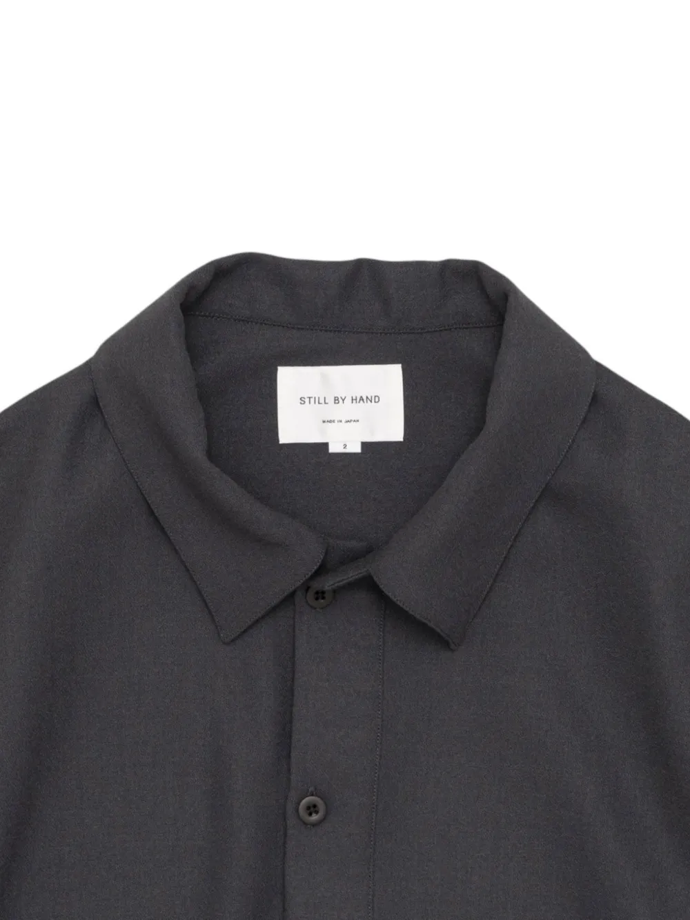 Still by Hand Shirtjack met trekkoord Grijs