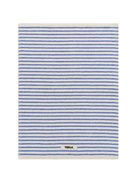 TEKLA terry striped organic-cotton bath mat