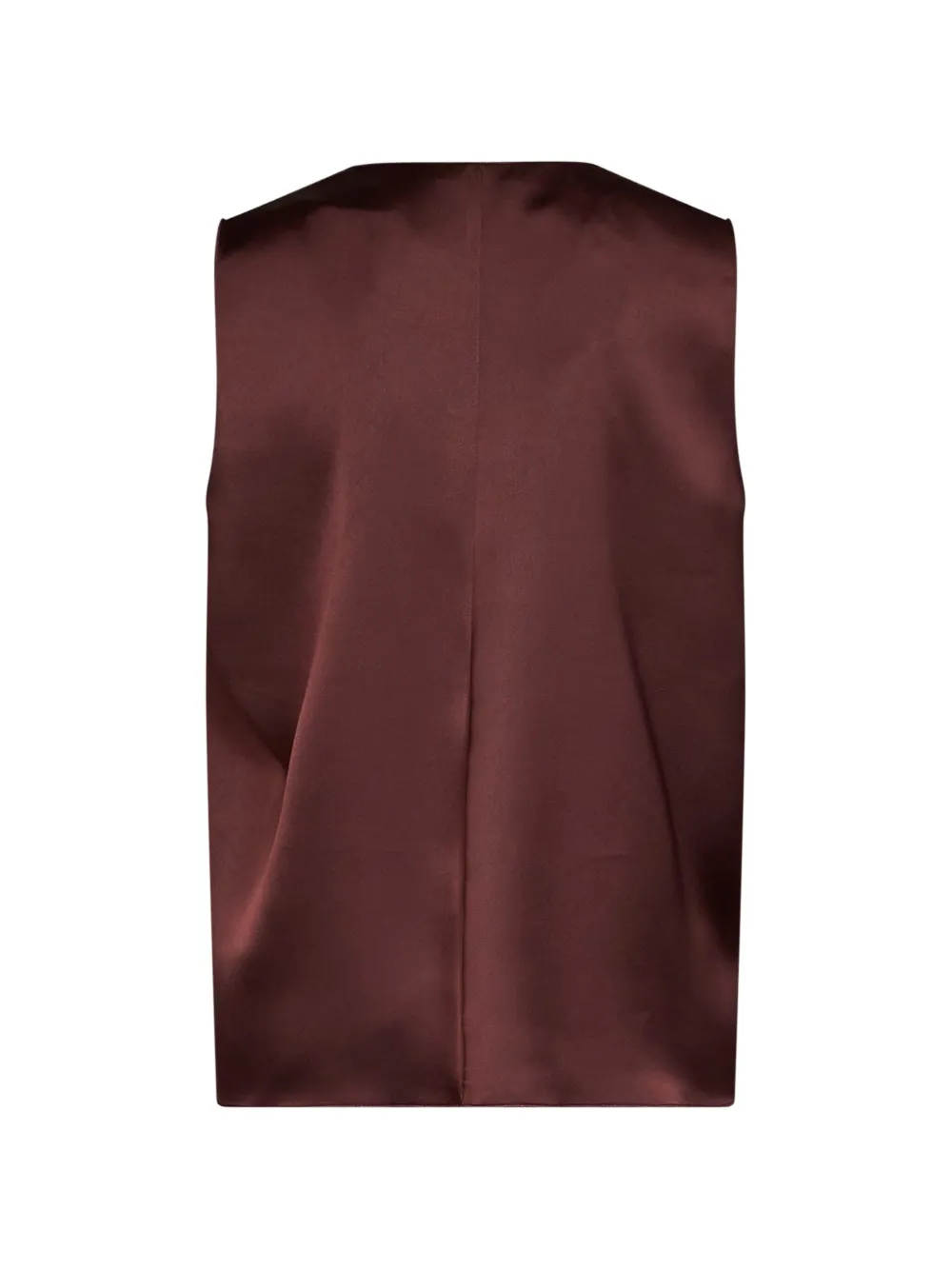 Blanca Vita Blouse met V-hals Bruin