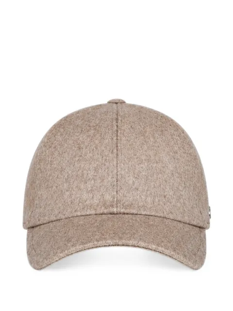 Tagliatore paneled curved-peak baseball cap