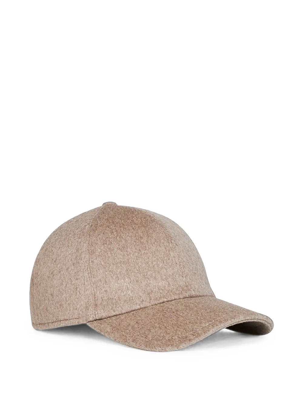 Tagliatore paneled curved-peak baseball cap Beige