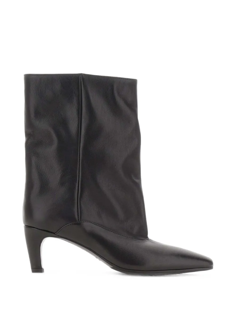 strategia shoes Cecile square-toe ankle boots - Noir