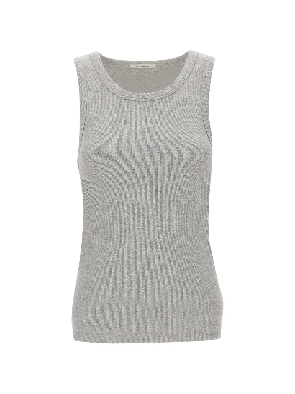 ENTIRE STUDIOS ribbed racerback tank top - Gris ENTIRE STUDIOS ribbed racerback tank top - Gris
