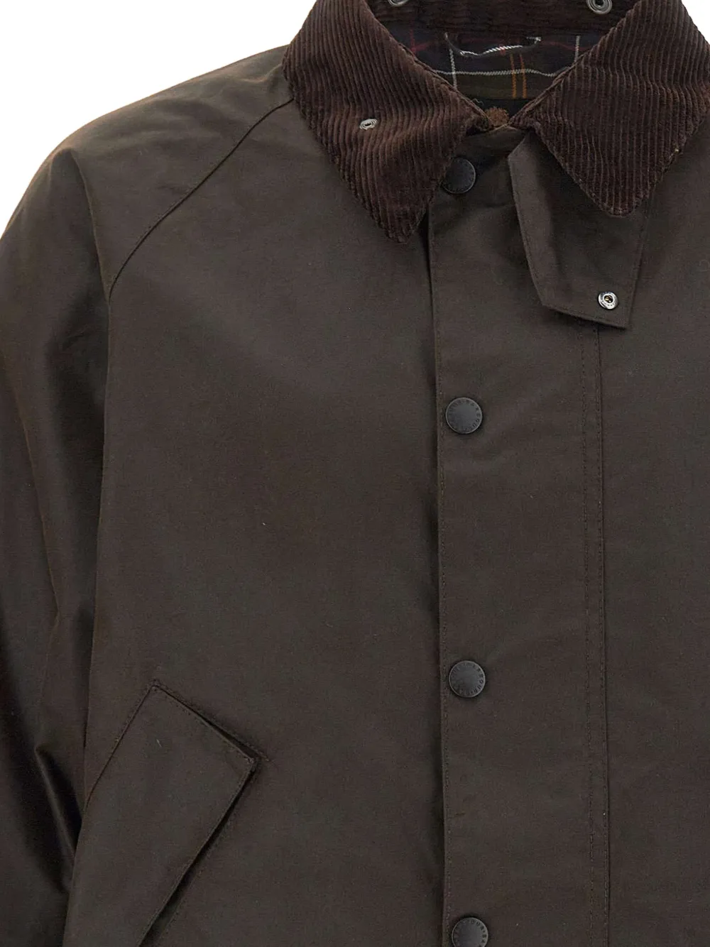 Barbour Transport jack met lange mouwen Bruin