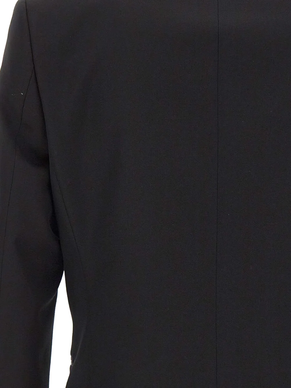 BOSS Slim-fit blazer van Italiaanse scheerwol Zwart