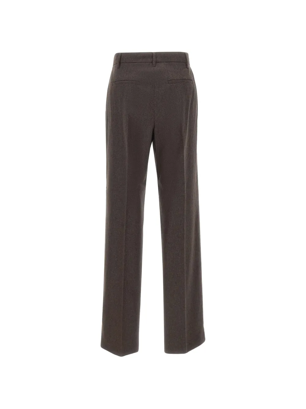 'S Max Mara Cottage broek van wolflanel Bruin