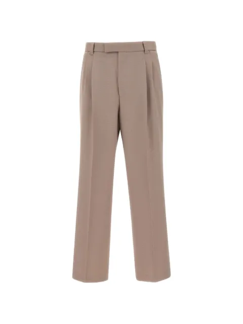 BOSS relaxed-fit trousers in virgin wool