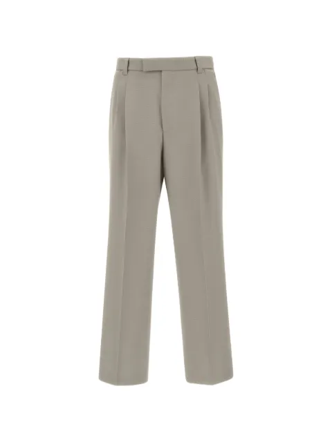 BOSS relaxed-fit trousers in virgin wool