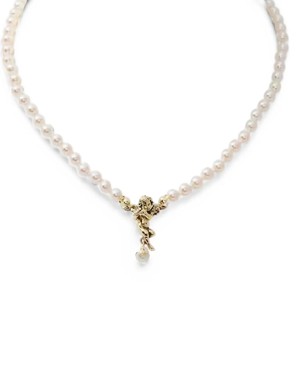 Vivienne Westwood Putti pearl necklace - Oro