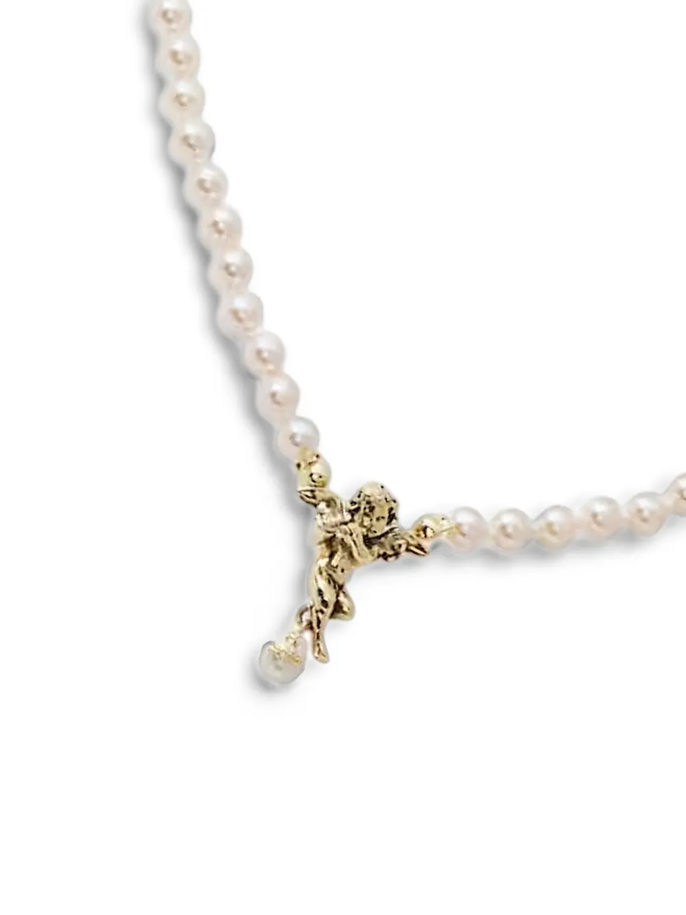 Vivienne Westwood Putti pearl necklace - Oro