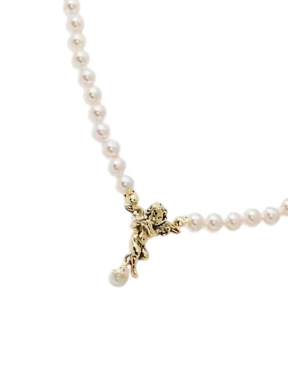 Vivienne Westwood Putti pearl necklace - Oro