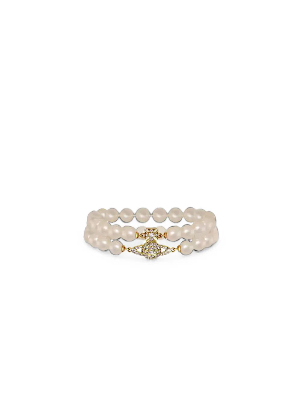 Vivienne Westwood Graziella Orb-detail Pearl Bracelet in Gold, view 2