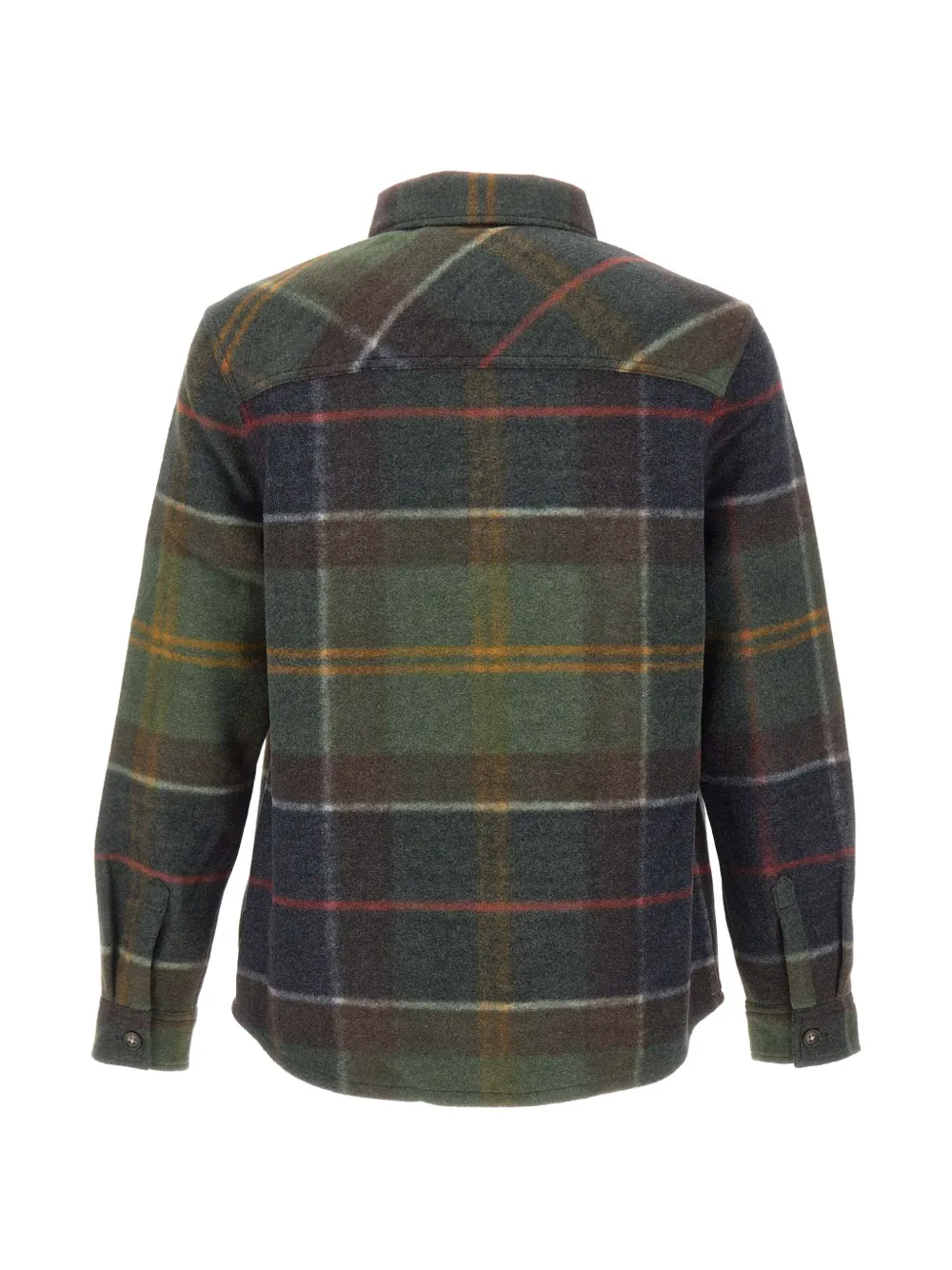 Barbour Woodlane shirtjack Groen