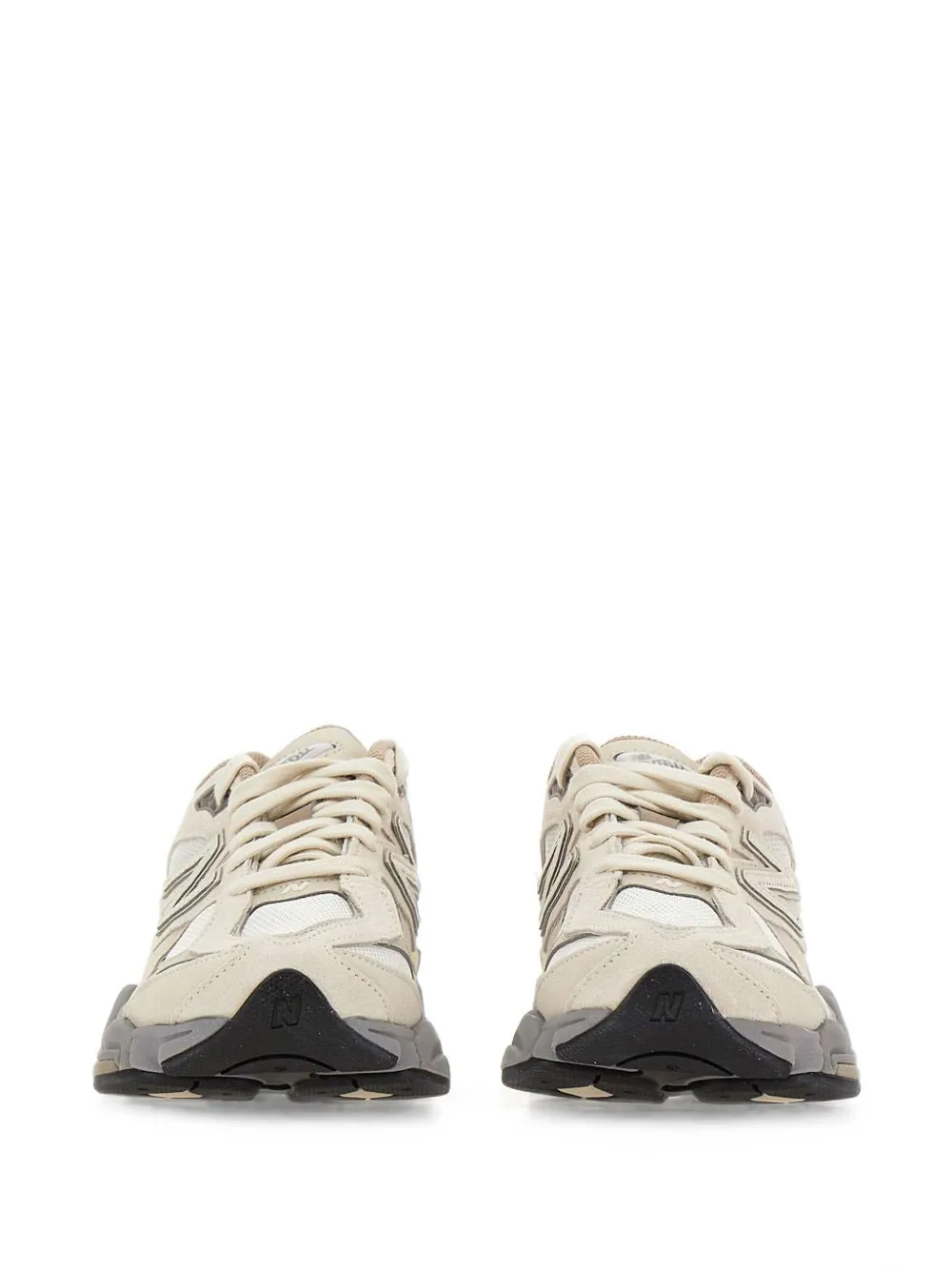 New Balance 9060 mesh-panel sneakers Beige