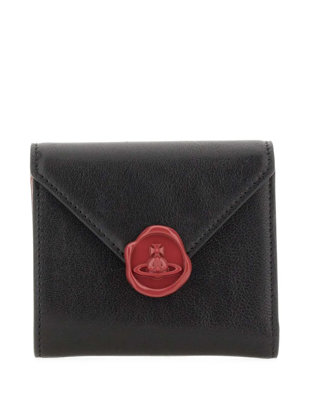 Vivienne Westwood envelope trifold wallet - Nero