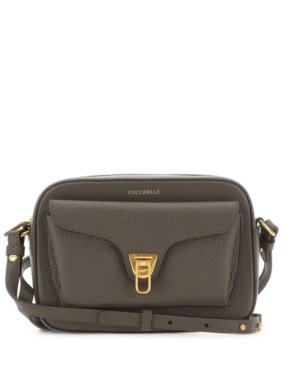 Coccinelle small Beat logo-print shoulder bag