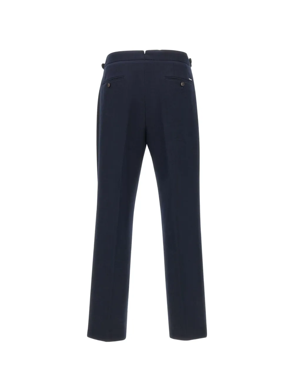 BOSS Broek met toelopende pijpen Blauw